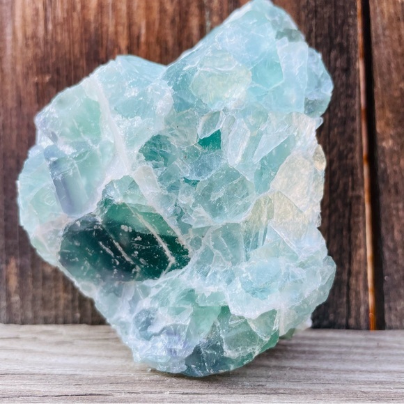 Green Fluorite Quartz Crystal 621 grams Mineral Huge Raw Natural Specimen #80 - Picture 8 of 15